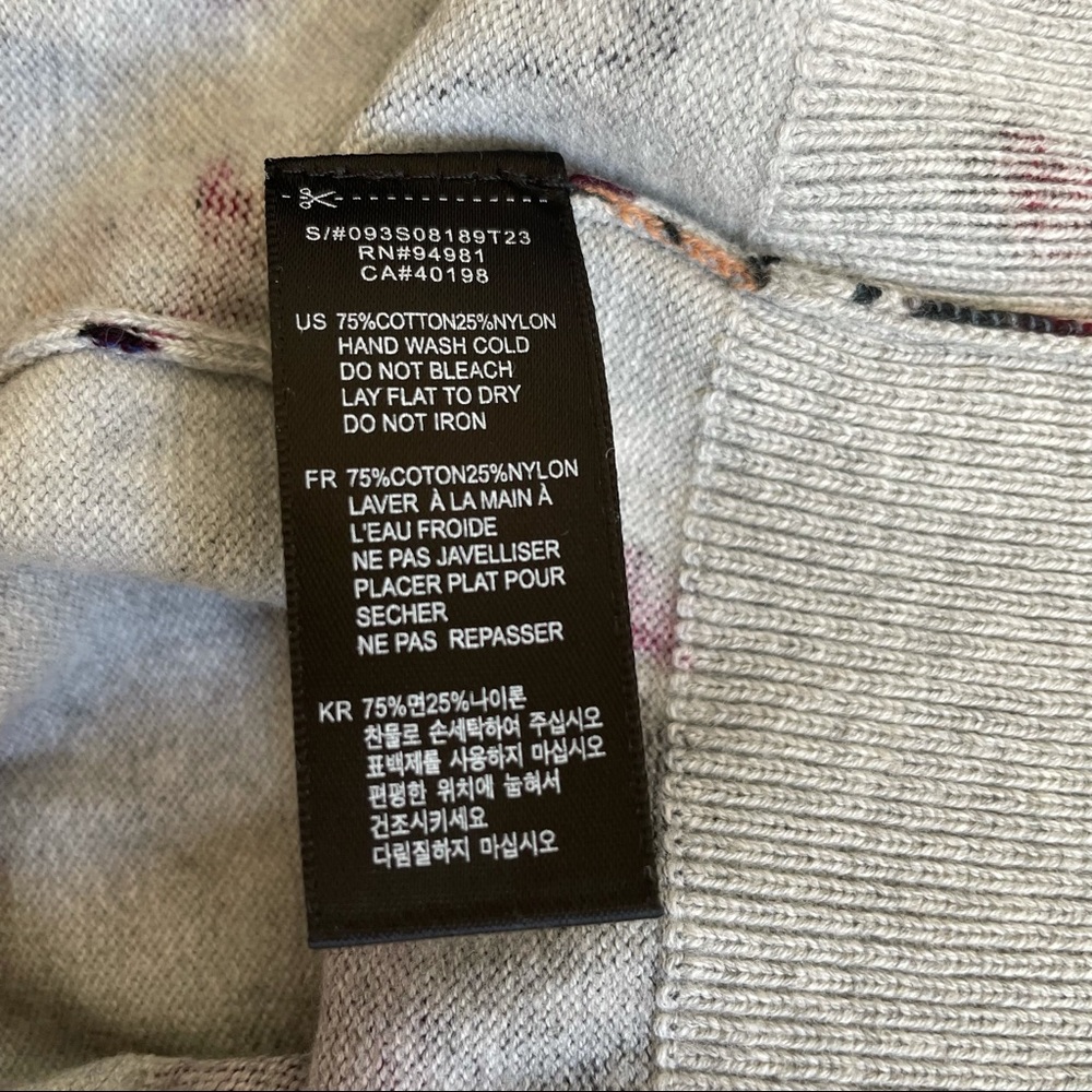 Forever 21 Tulist Perfume Cropped V-Neck Cardigan with Rhinestone Buttons - Picture 5 of 6